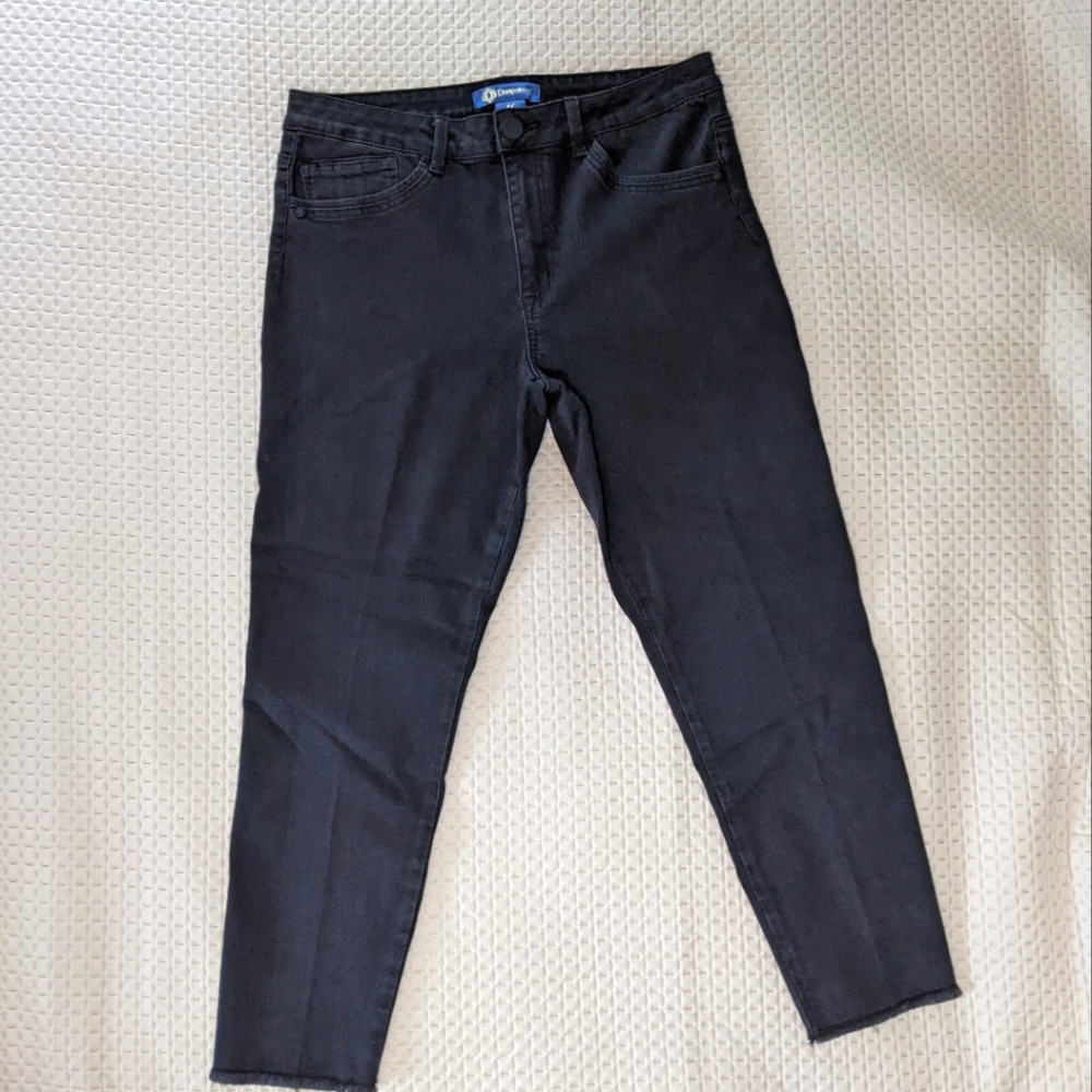 Democracy Women's High Rise Black Skinny Jeans (14)